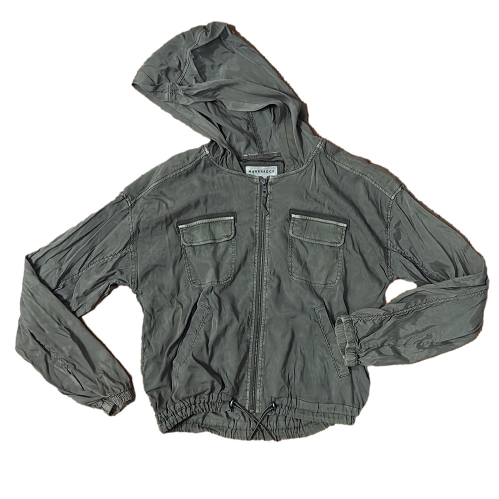 Anthropologie Marrakech Women's Dark Green Jacket Size Small